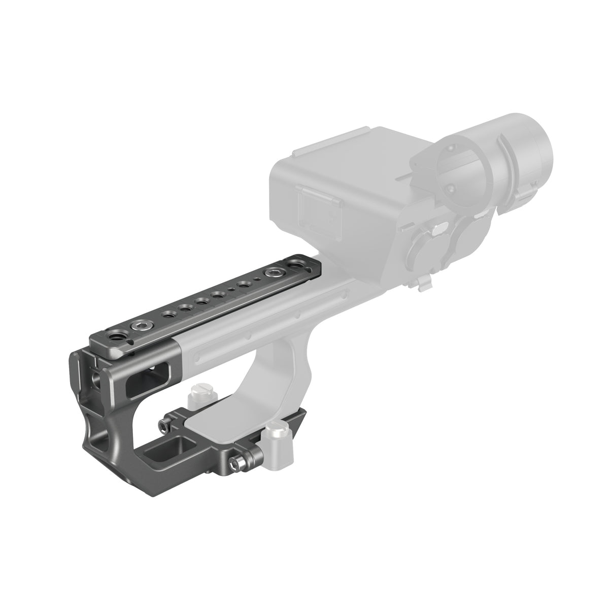 SmallRig 4830 Montageplatte – 1/4", 3/8", Schnellfreigabesystem, Aluminium – für Sony FX3, FX30 XLR Griff