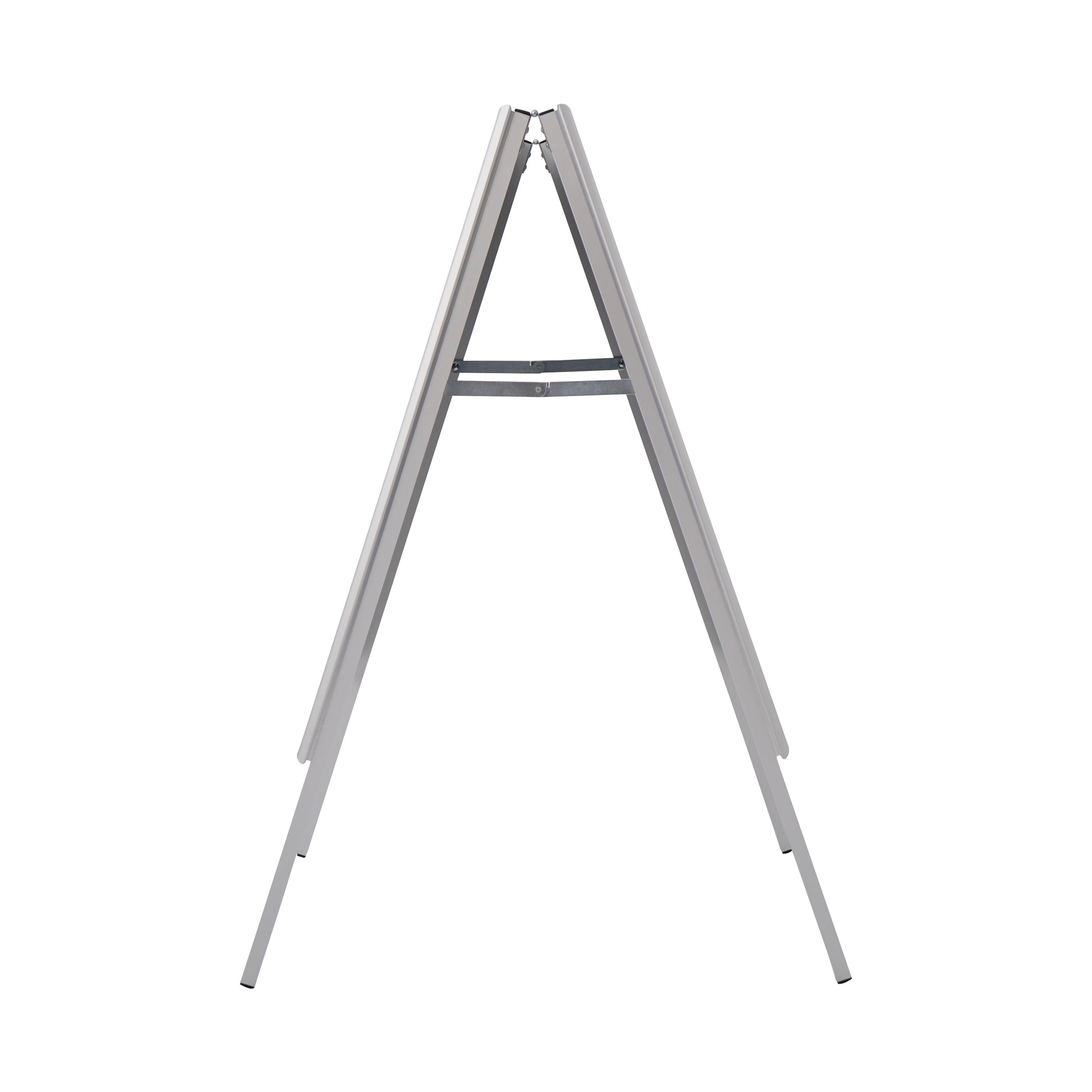 Europel Plakatständer CLASSIC – für A1, silber, 670×100×1220 mm