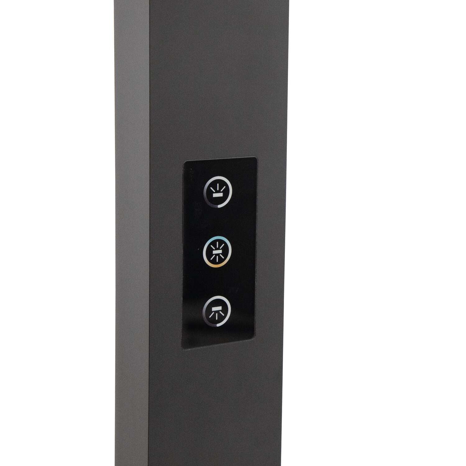 MAULsirius Sensor Tischleuchte mit Klemmfuss – 3000 K warmweiss, 7087 lm, schwarz