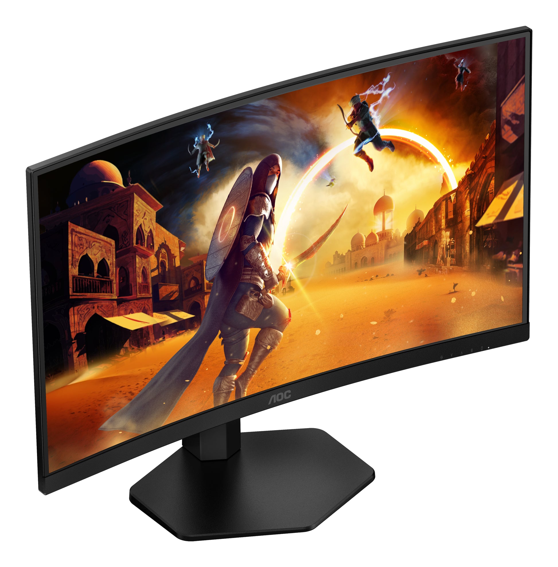 AOC CQ27G4X – 27", Curved, 2560 × 1440 (WQHD), VA, 180 Hz