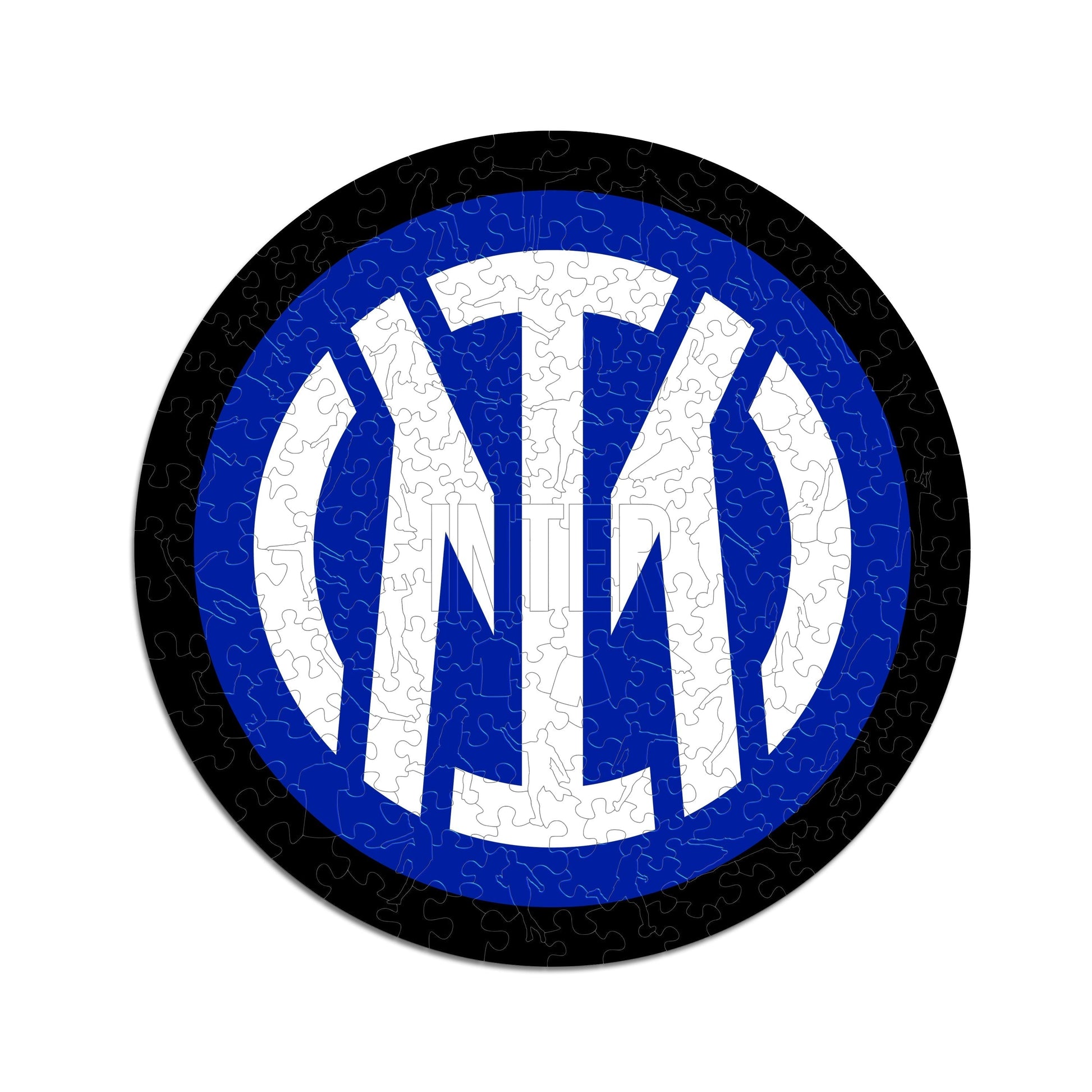 Iconic Puzzles Puzzle FC Inter Mailand Logo – 270 Teile – 37,5 × 37,5 cm – ab 10 J. – Holz