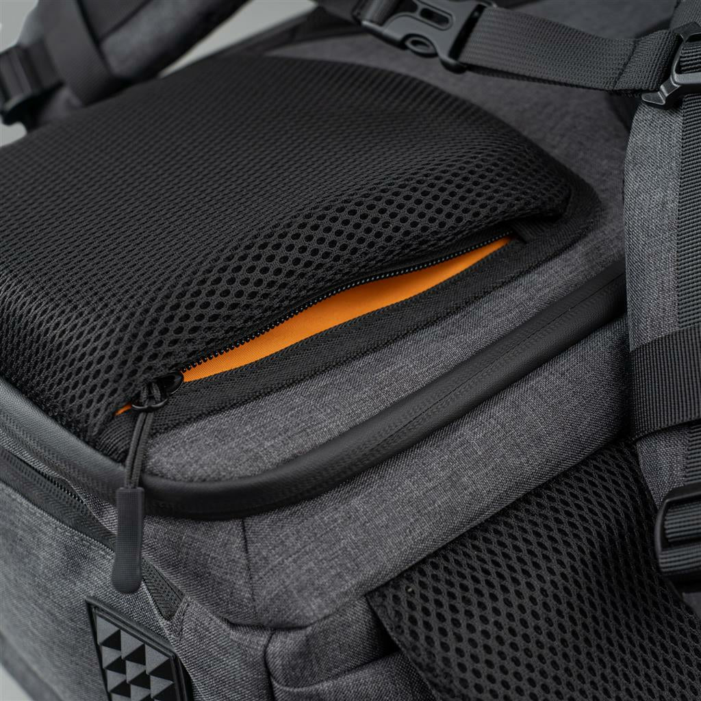 Dörr Prag Pro Kamerarucksack – Polyester, 20 l, 150 × 290 × 460 mm – Grau
