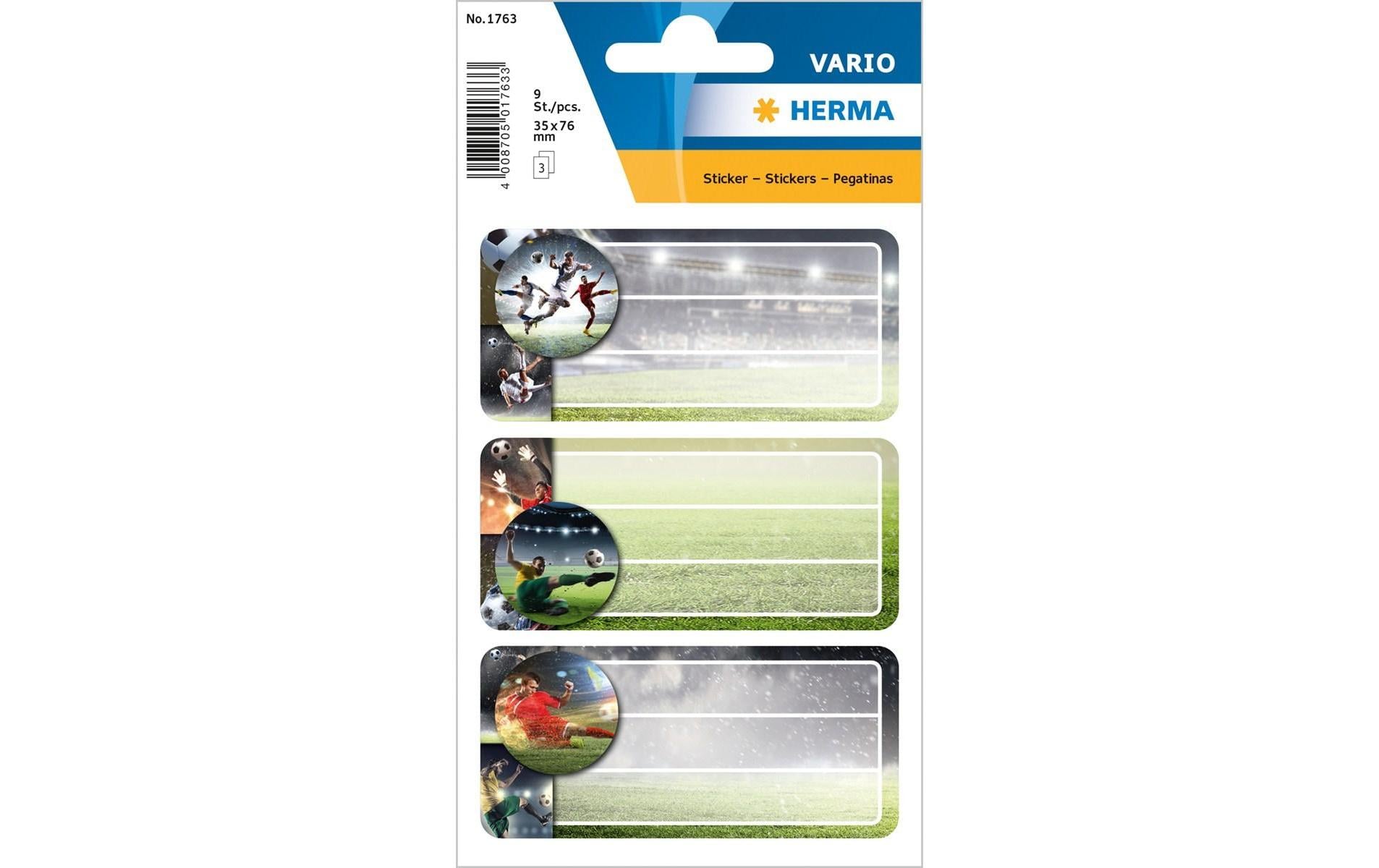 HERMA Schuletiketten Vario – selbstklebend, 84 × 120 mm