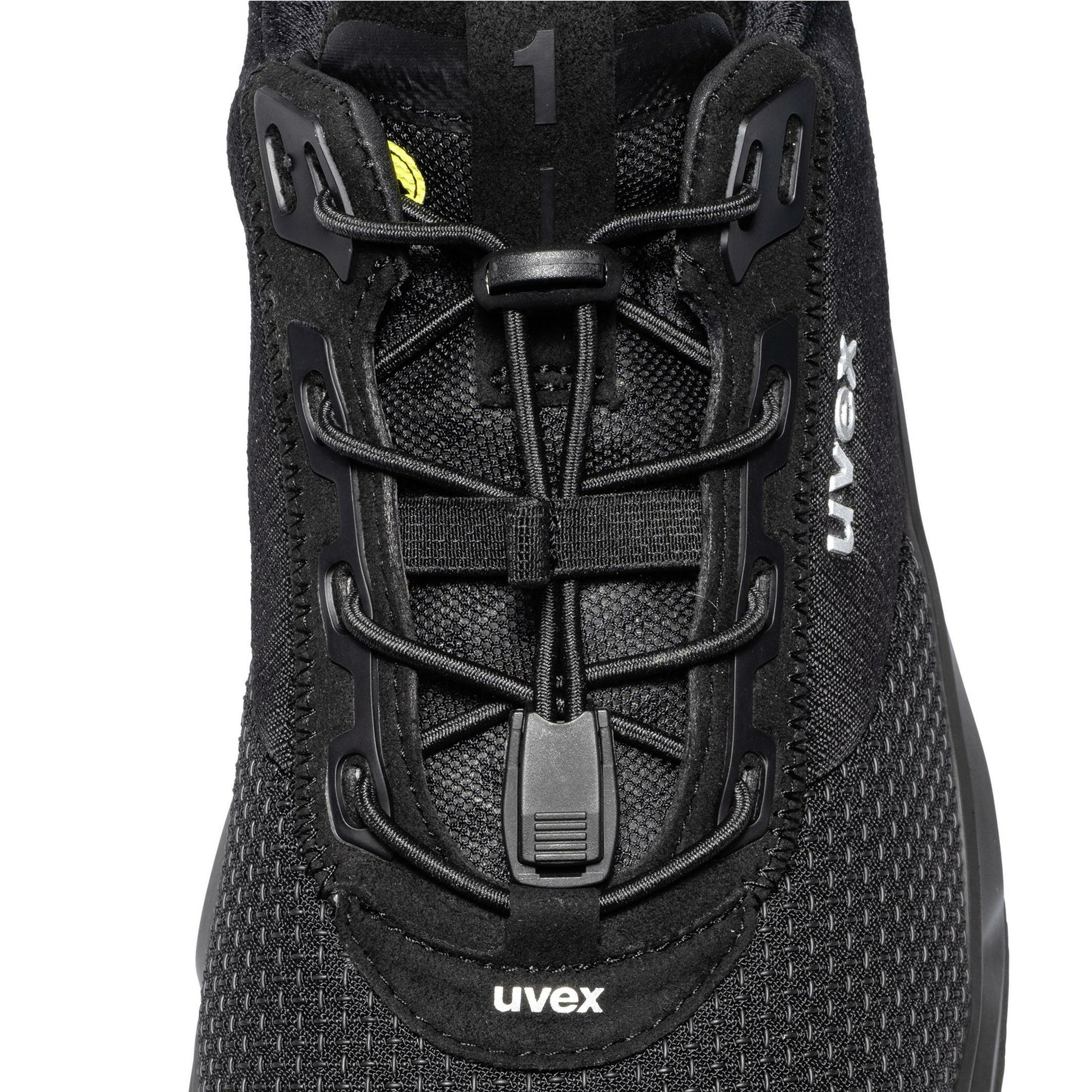 Uvex 1 x-craft pro Sicherheits-Halbschuh S1 PL – schwarz – Grösse 47, Weite 11
