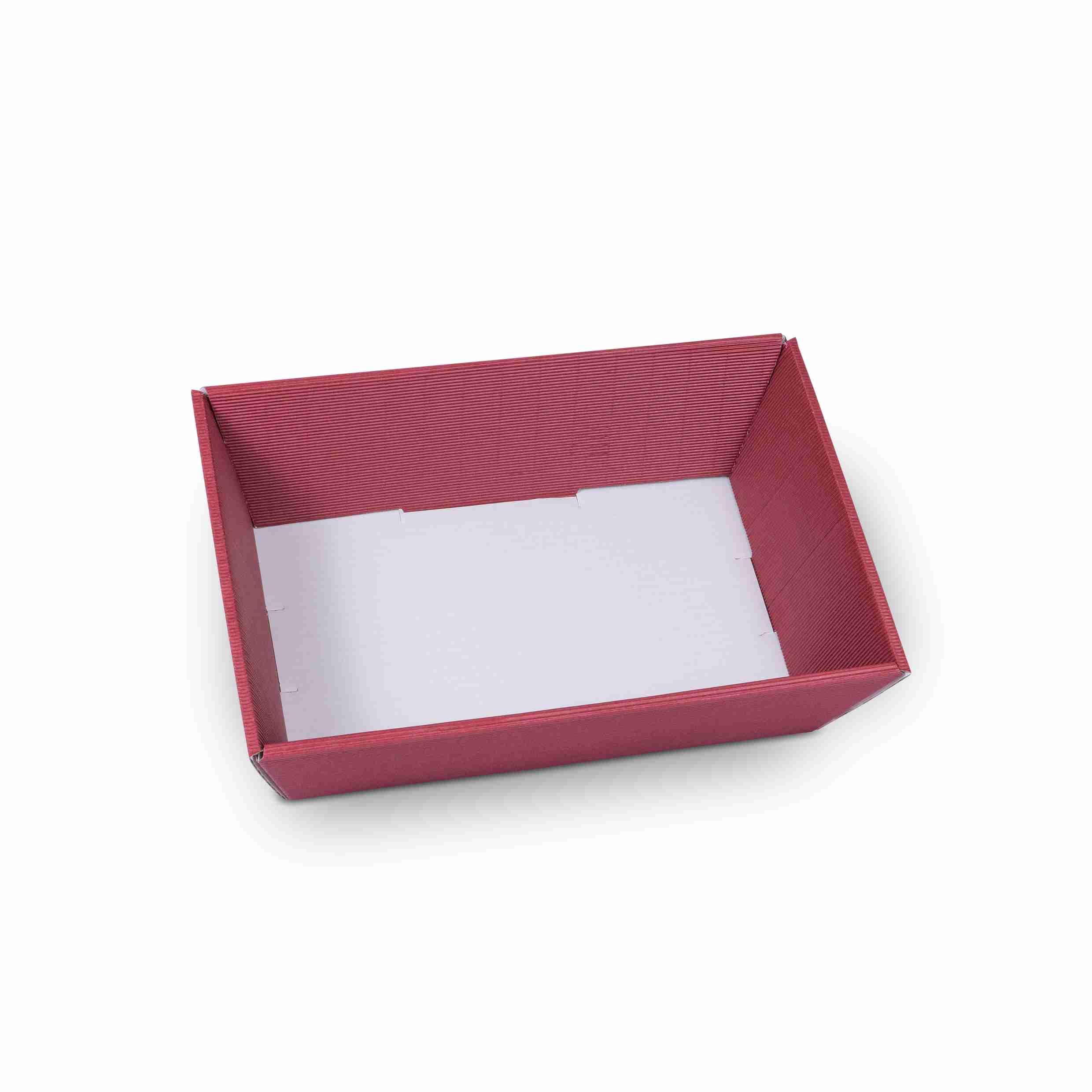 Geschenkkorb dunkelrot – Innenmass 330 × 110 × 190 mm – 1 Stk., ab 200 Stk.