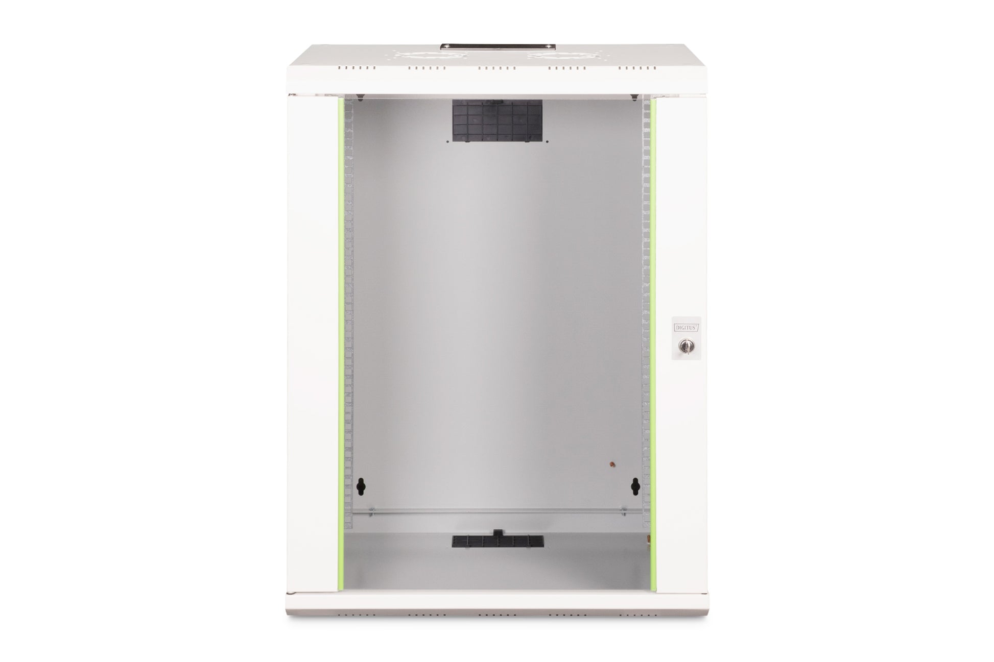 Digitus Unique – 19" Wandverteiler 16U, IP20, abschliessbar, 600 × 450 × 780 mm, lichtgrau