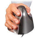 Evoluent Vertical Mouse4 Linkshändig – Vertikale Maus – Kabelgebunden (USB‑A), Schwarz