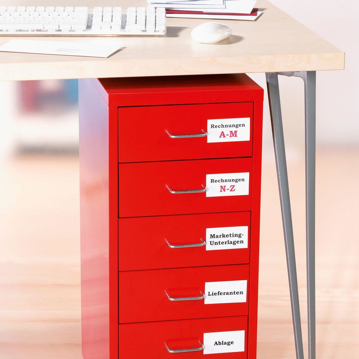 Sigel LA142 – Etiketten A4 97 × 68 mm – Papier, weiss – permanent haftend – 8 pro Blatt, 25 Blätter (200 Stk.)