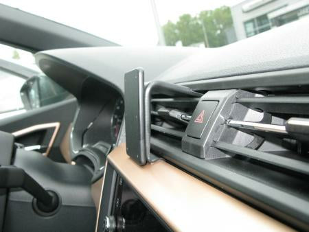 Brodit Auto-Halterung, Schraubbefestigung – Universal – Schwarz, Kunststoff