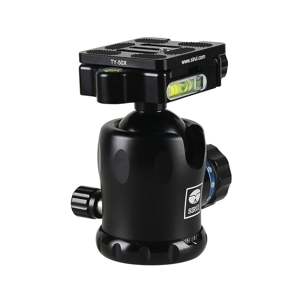 Sirui K-20 II 3-Wege-Stativkopf – 25 kg Traglast, 98 mm, 400 g, 3/8" Gewinde, Arca-Swiss – Schwarz