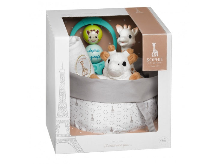 Sophie la girafe Geschenkkorb – 4-teilig – ab 0 Monaten – mehrfarbig