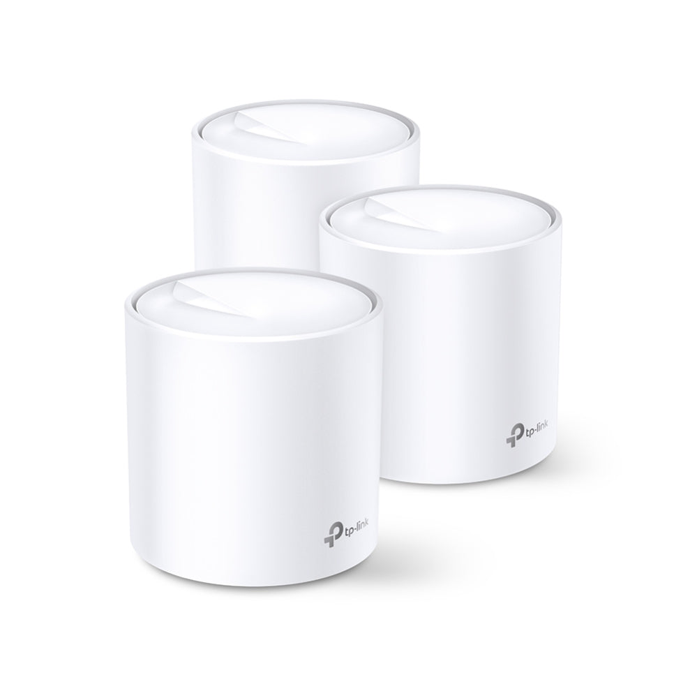 TP-Link Deco X20 X203P – Mesh-System, Wi-Fi 6, Dual-Band (2,4/5 GHz), bis 1775 Mbit/s, 3er-Set