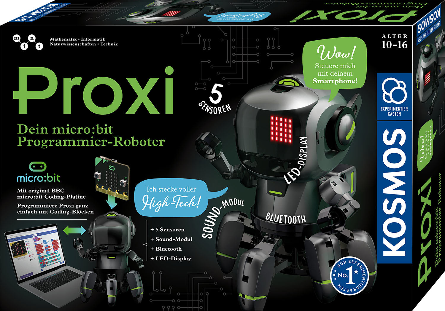 Kosmos Programmierbarer Roboter – Proxi, mit Fernbedienung, ab 10 Jahren