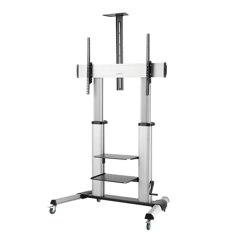 LogiLink TV-/Monitorwagen BP0084 – Höhenverstellbar, belastbar bis 100 kg