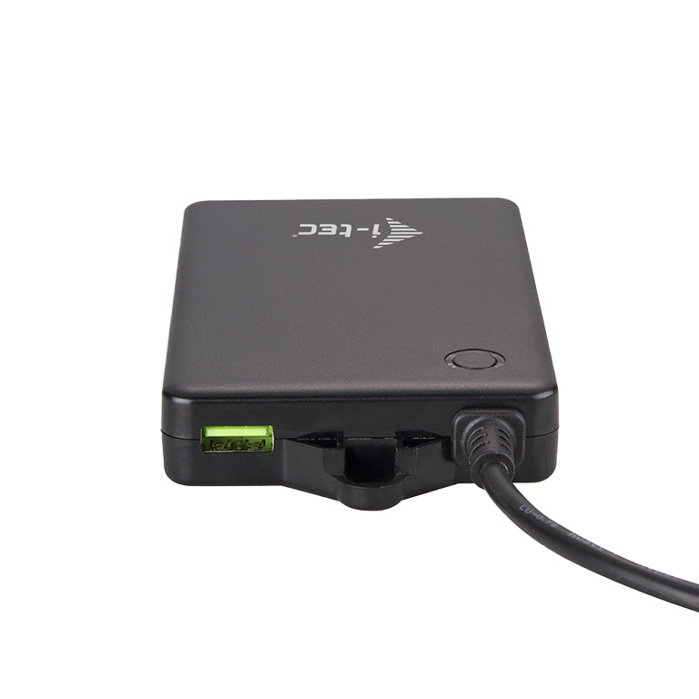 i-tec Ladegerät – 96 W, 1× USB-C + 3× USB-A, PD, QC – für universelle Geräte