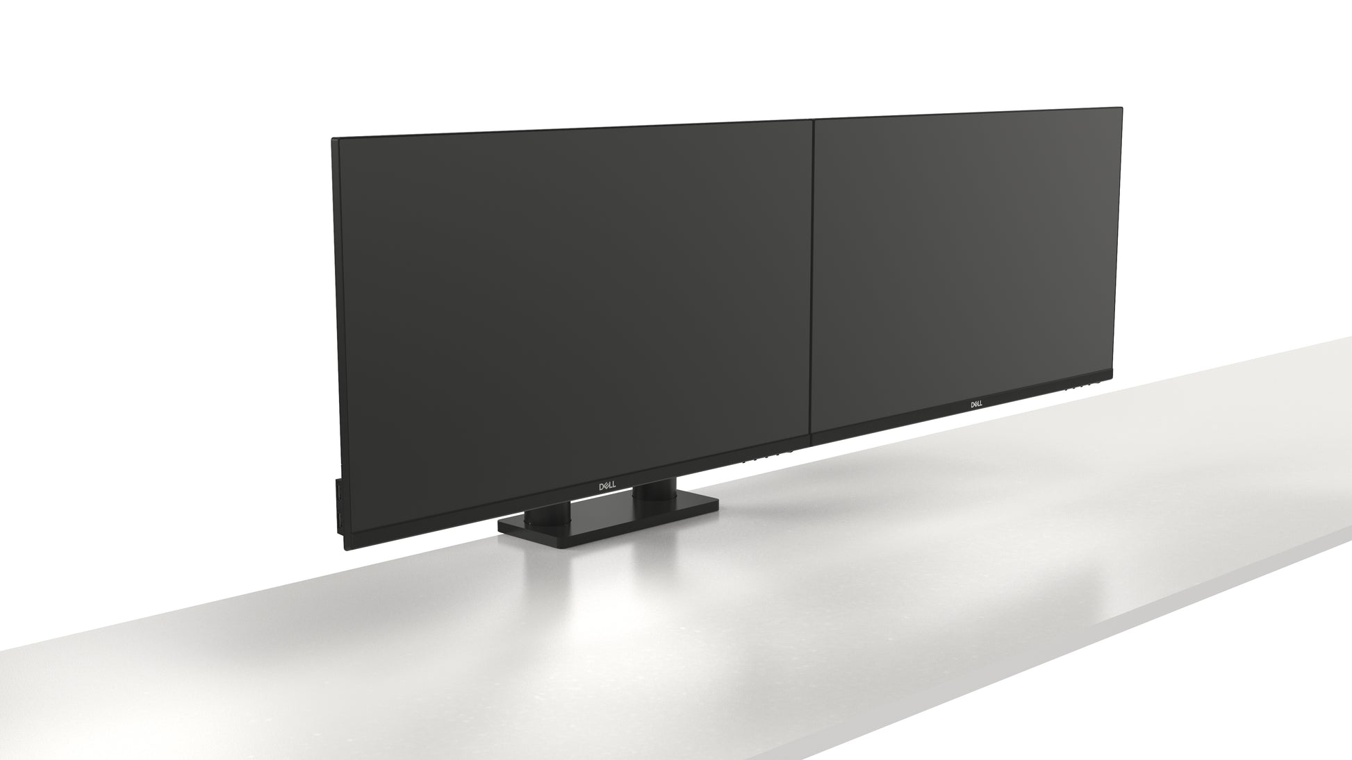 DELL MDA20 – Tischhalterung, Dual, bis 27", VESA 100 × 100 mm, 10 kg, höhenverstellbar, neigbar, schwarz