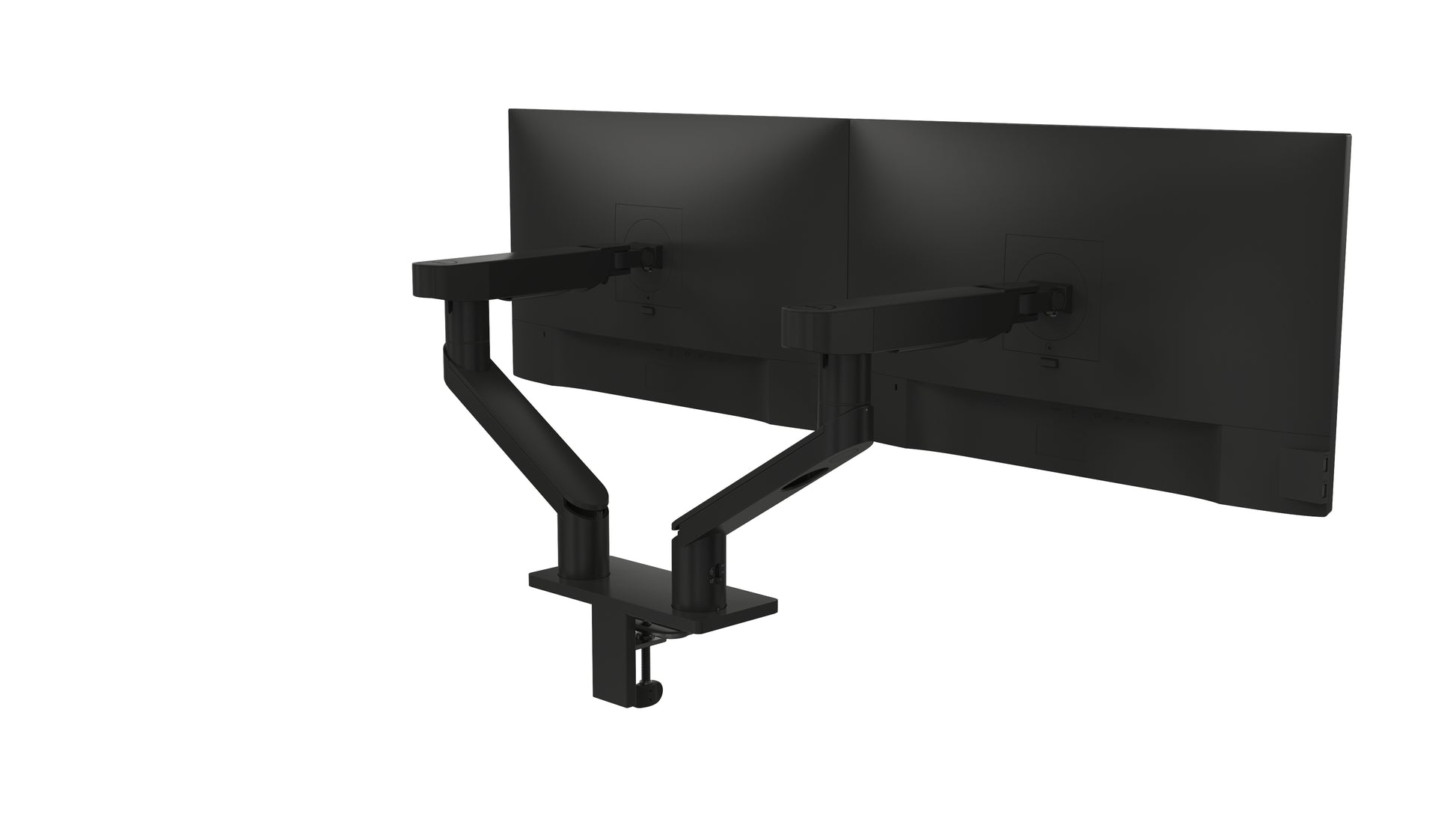 DELL MDA20 – Tischhalterung, Dual, bis 27", VESA 100 × 100 mm, 10 kg, höhenverstellbar, neigbar, schwarz