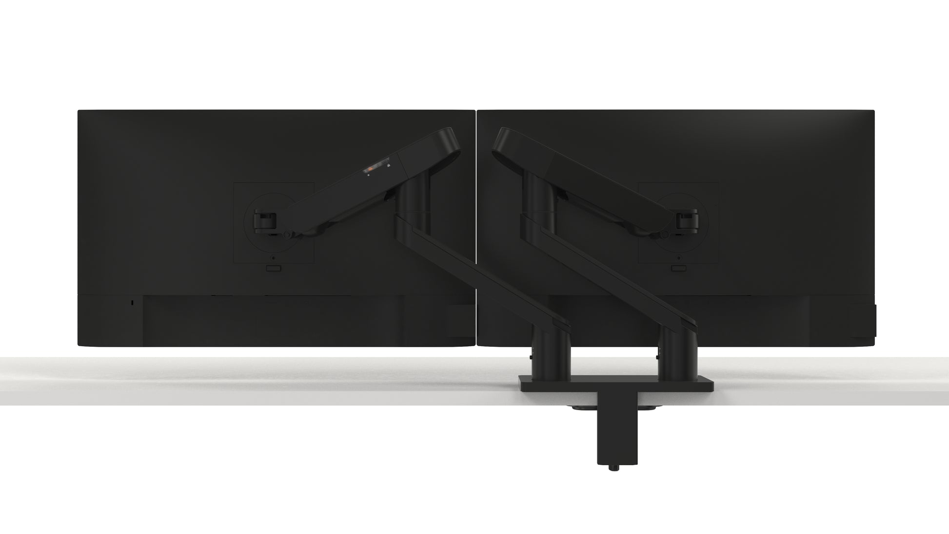 DELL MDA20 – Tischhalterung, Dual, bis 27", VESA 100 × 100 mm, 10 kg, höhenverstellbar, neigbar, schwarz