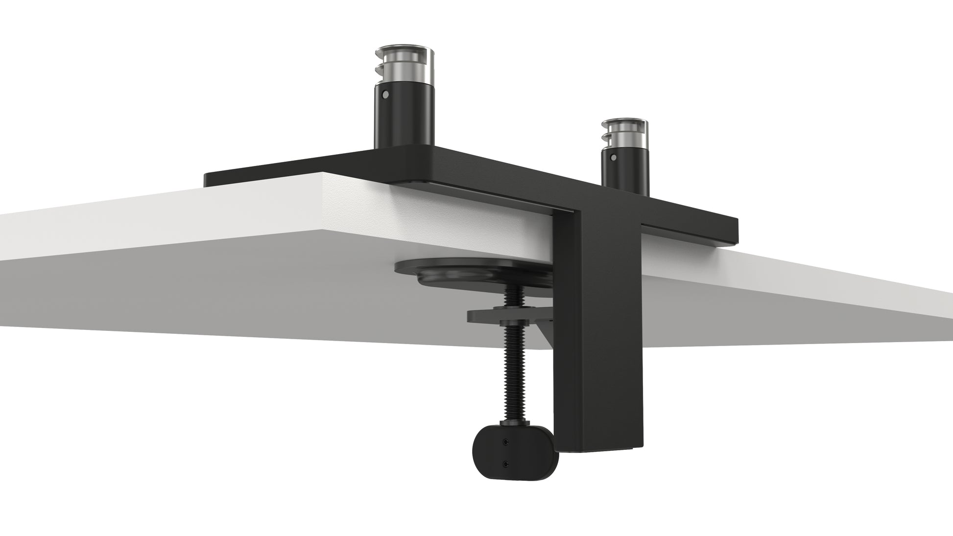 DELL MDA20 – Tischhalterung, Dual, bis 27", VESA 100 × 100 mm, 10 kg, höhenverstellbar, neigbar, schwarz
