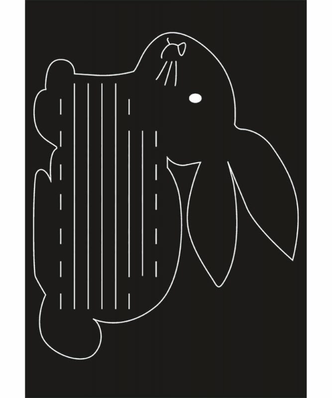 URSUS Neon Flechtpapier – A4, mehrfarbig, 300 g/m² – 9 Stück