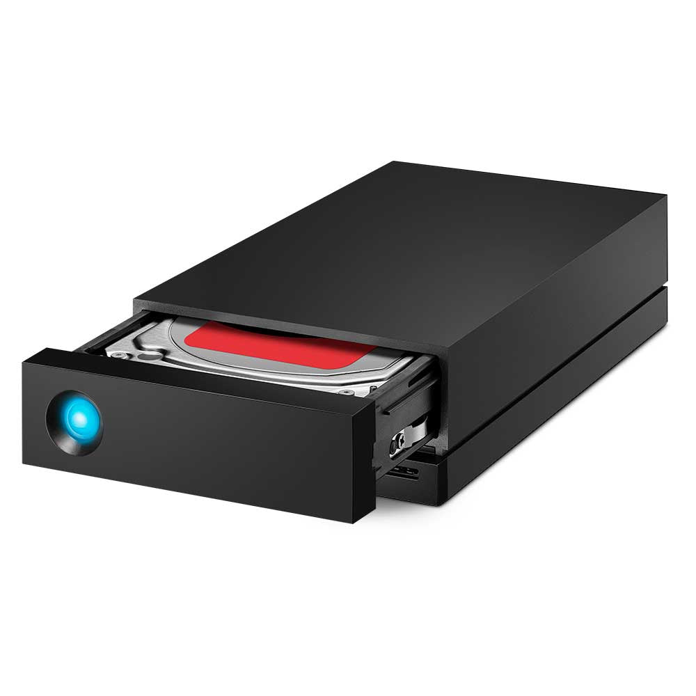 LaCie 1Big Dock Thunderbolt 3 Speichergerät – 16 TB, USB 3.1, 1-Bay 3,5"