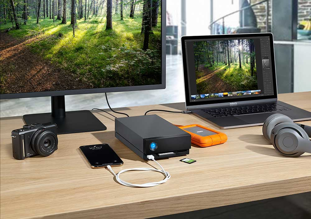 LaCie 1Big Dock – 8 TB, Thunderbolt 3, USB 3.1