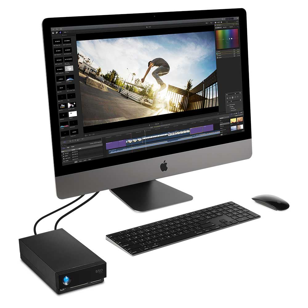 LaCie 1big Dock SSD Pro Speichergerät – 4 TB, Thunderbolt 3, USB 3.2 Gen 1, NVMe