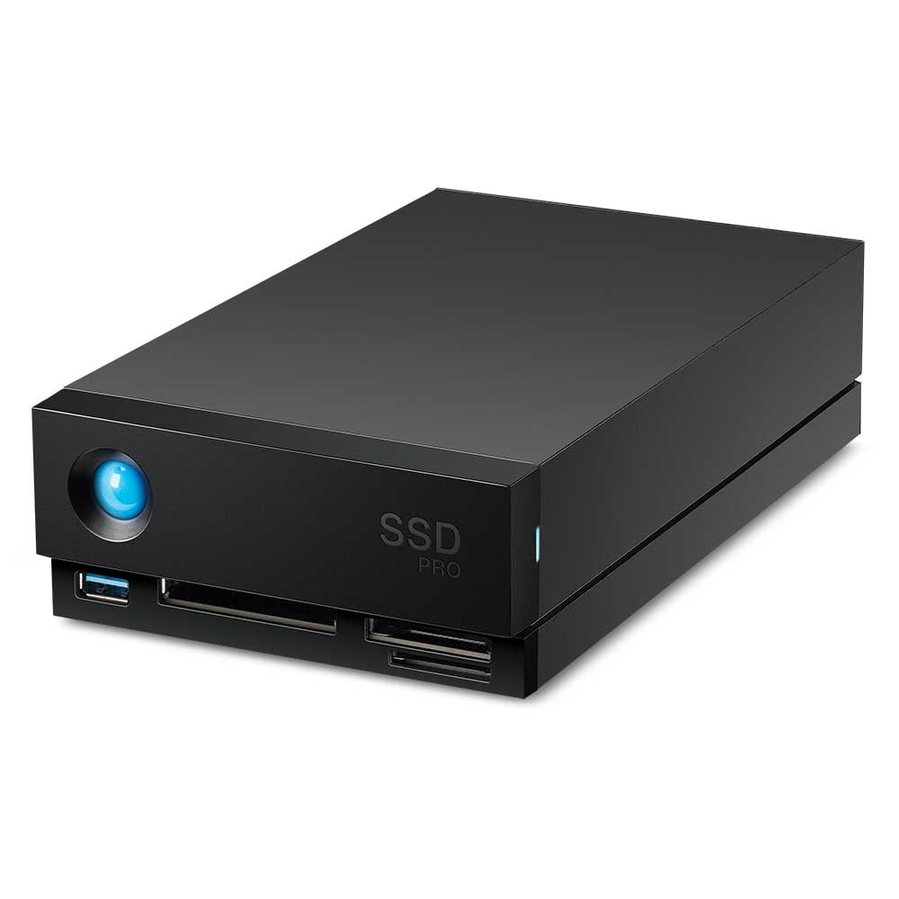 LaCie 1big Dock SSD Pro Speichergerät – 4 TB, Thunderbolt 3, USB 3.2 Gen 1, NVMe