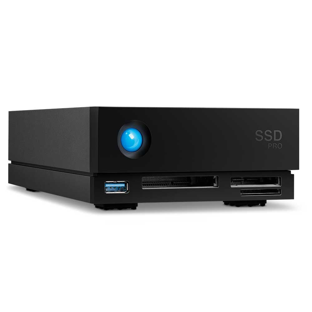 LaCie 1big Dock SSD Pro Speichergerät – 4 TB, Thunderbolt 3, USB 3.2 Gen 1, NVMe