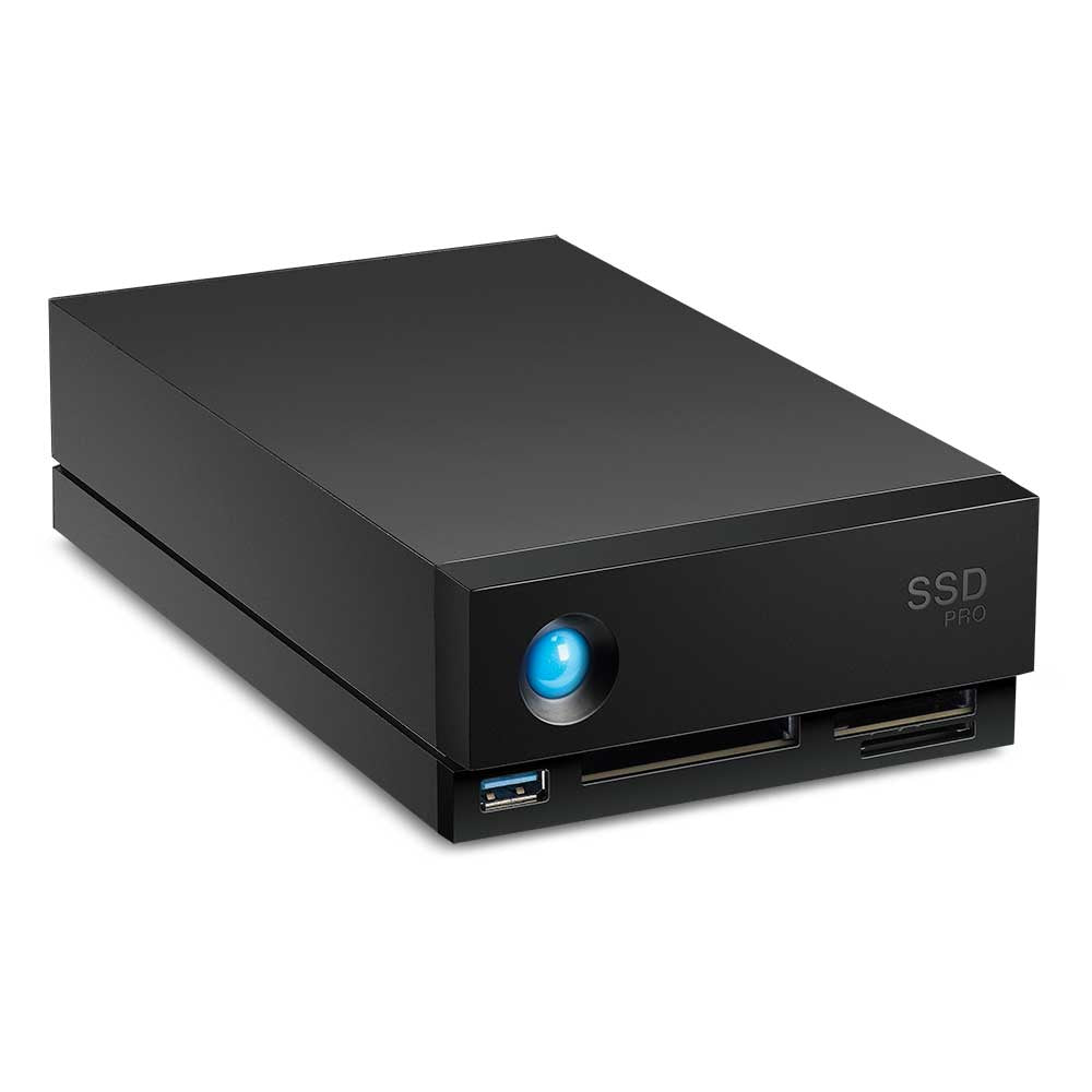 LaCie 1big Dock SSD Pro Speichergerät – 4 TB, Thunderbolt 3, USB 3.2 Gen 1, NVMe