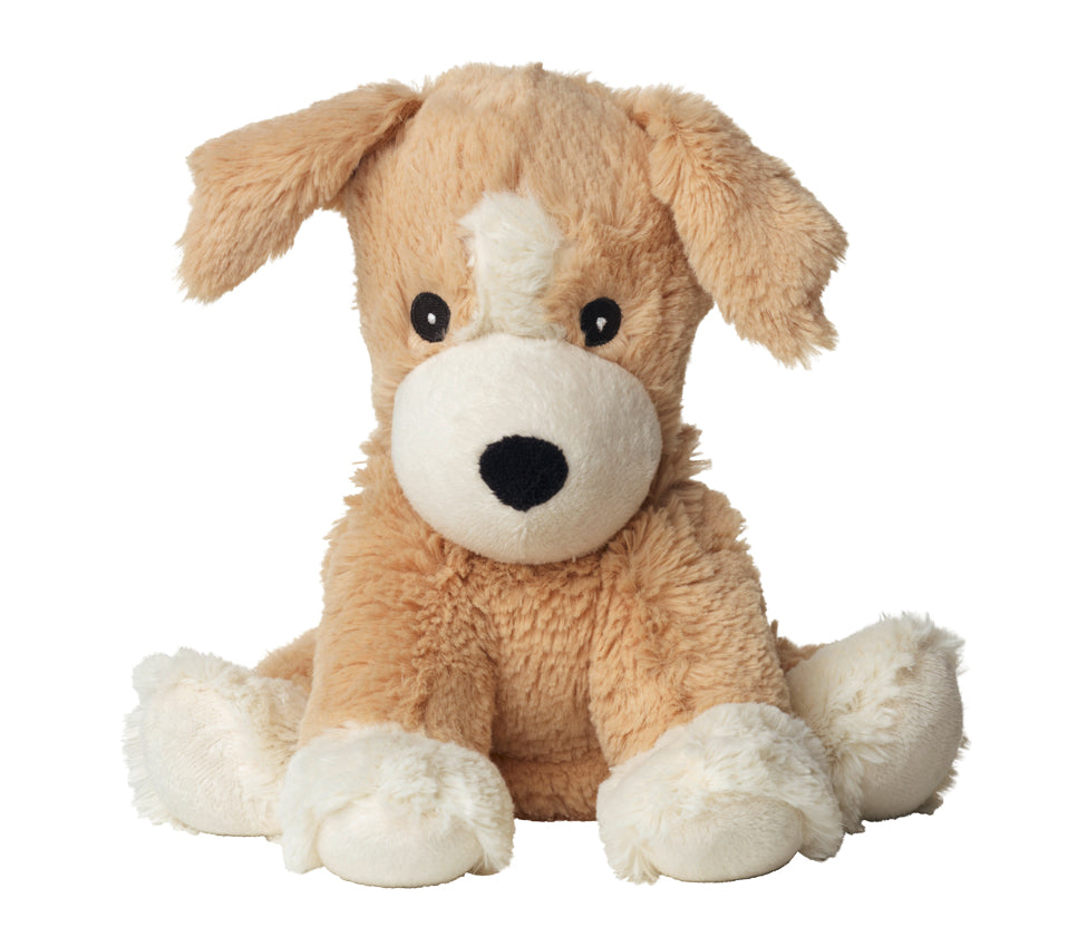 Warmies Mikrowellenbeheiztes Spielzeug – 340 mm, 780 g, weiss, beige