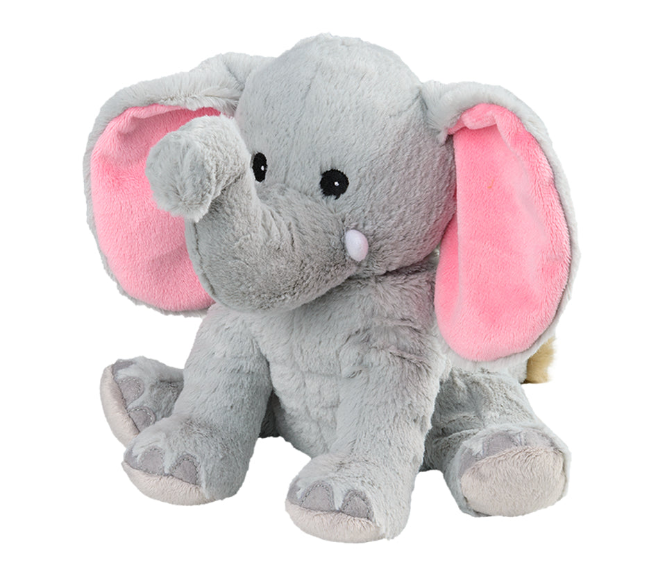 Warmies Wärme-Stofftier – 300 mm, 790 g, grau/rosa