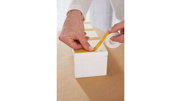 Tesa Powerbond Montageband, für Innen – 19 mm × 5 m, beige