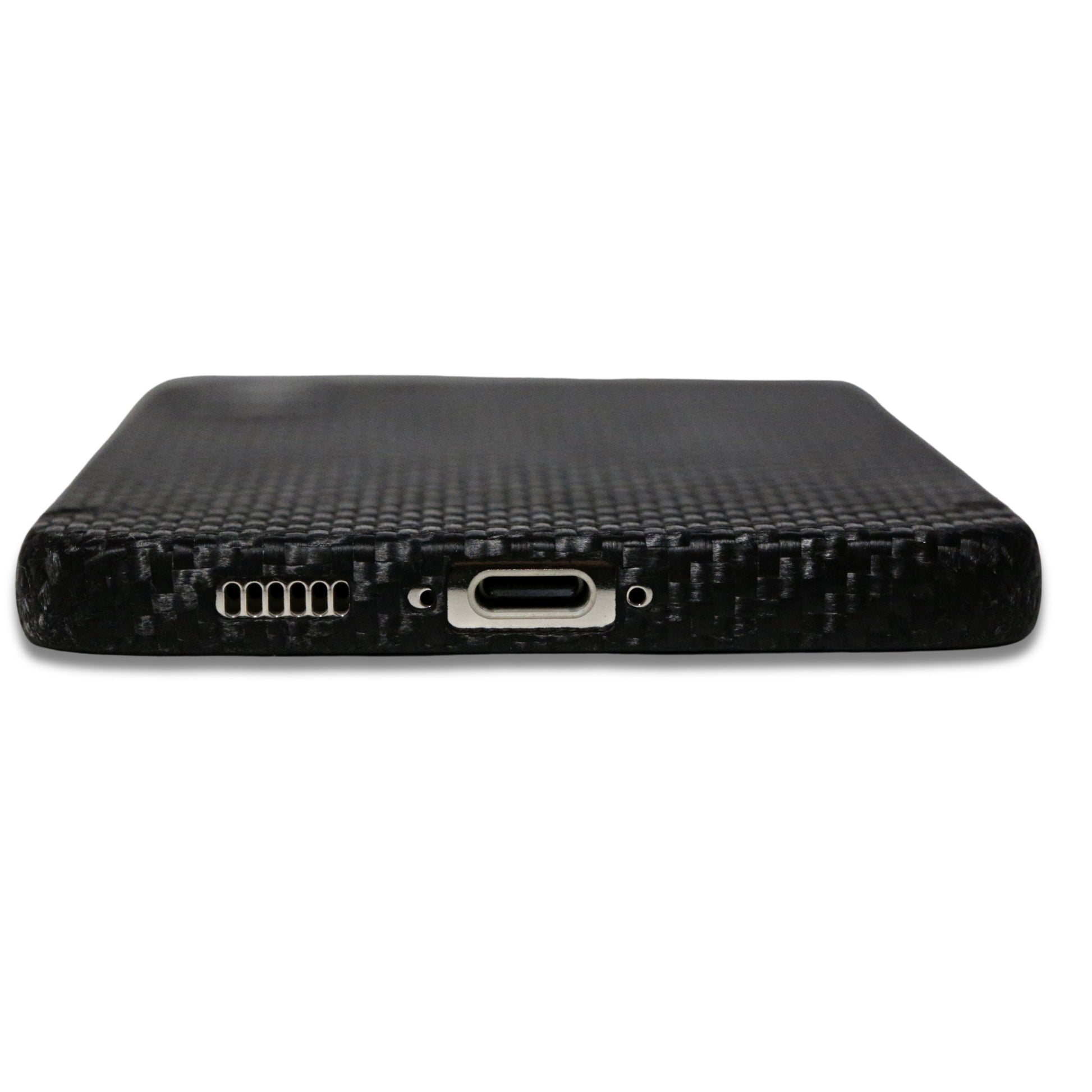 nevox CarbonSeries Backcover – für Samsung Galaxy S26, Carbon+Aramid+Vectran, schwarz, kabelloses Laden