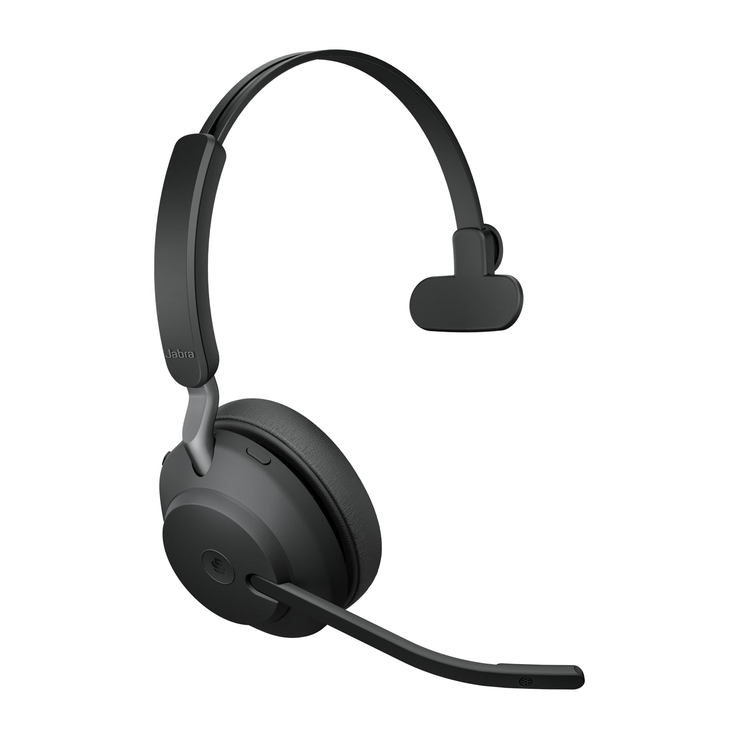 Jabra Evolve2 65 Office-Headset – On-Ear, Mono, BT, ANC, MS Teams zertifiziert, mit USB-A-Dongle