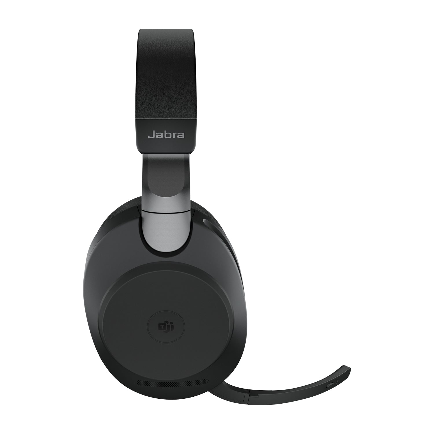 Jabra Evolve2 85 Office-Headset – Over-Ear, Kabel + BT, ANC, MS Teams zertifiziert, mit Ladestation, Schwarz