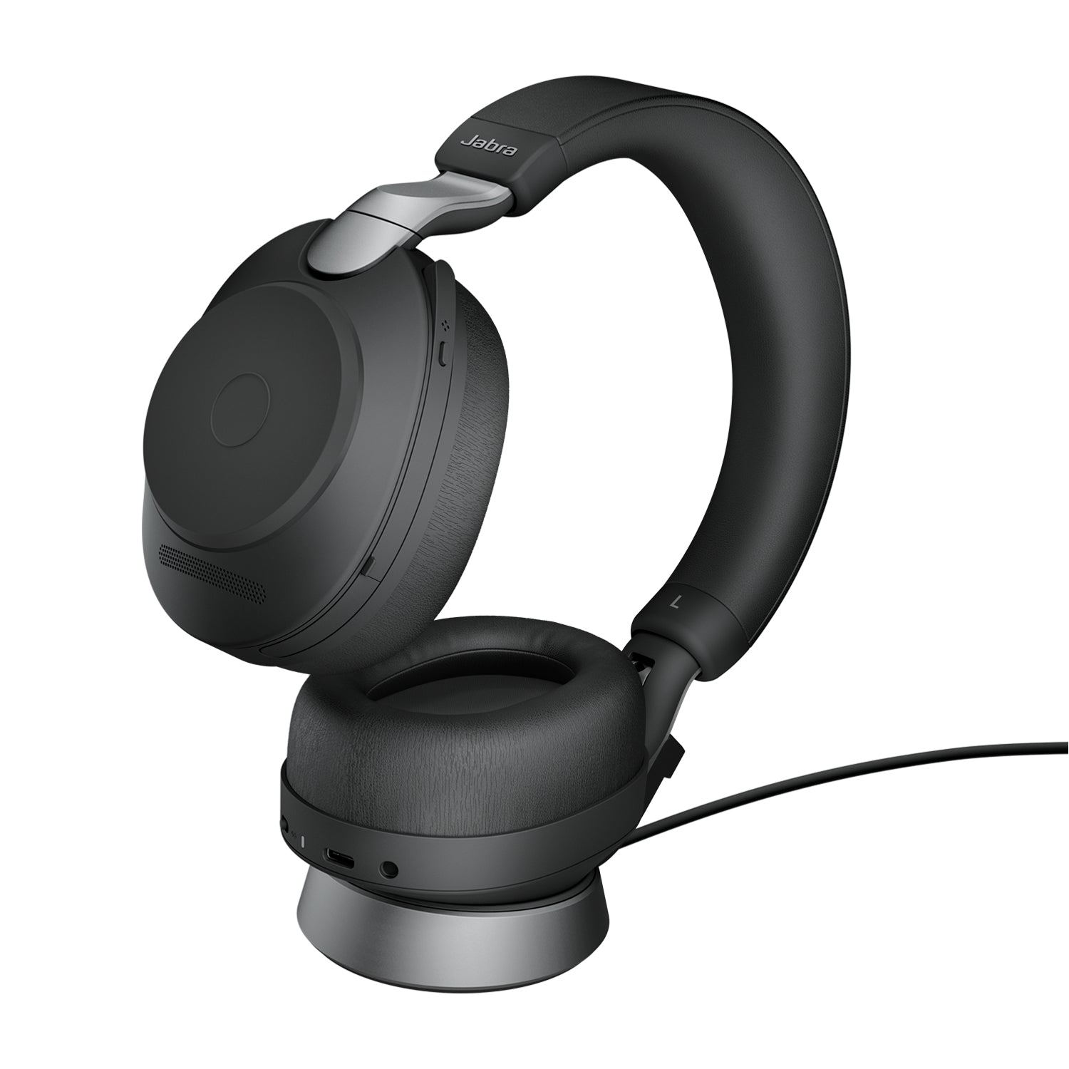 Jabra Evolve2 85 Link380C UC – Duo Headset Over-Ear – USB-C, Bluetooth (inkl. Link 380C-Dongle) – Schwarz