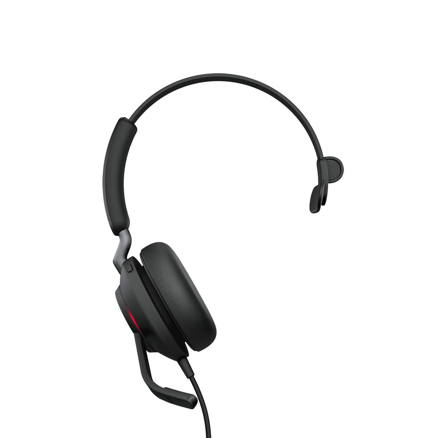 Jabra Evolve2 40 SE Office-Headset – On-Ear, Mono, Kabelgebunden, USB-C/USB-A, UC-optimiert, Schwarz