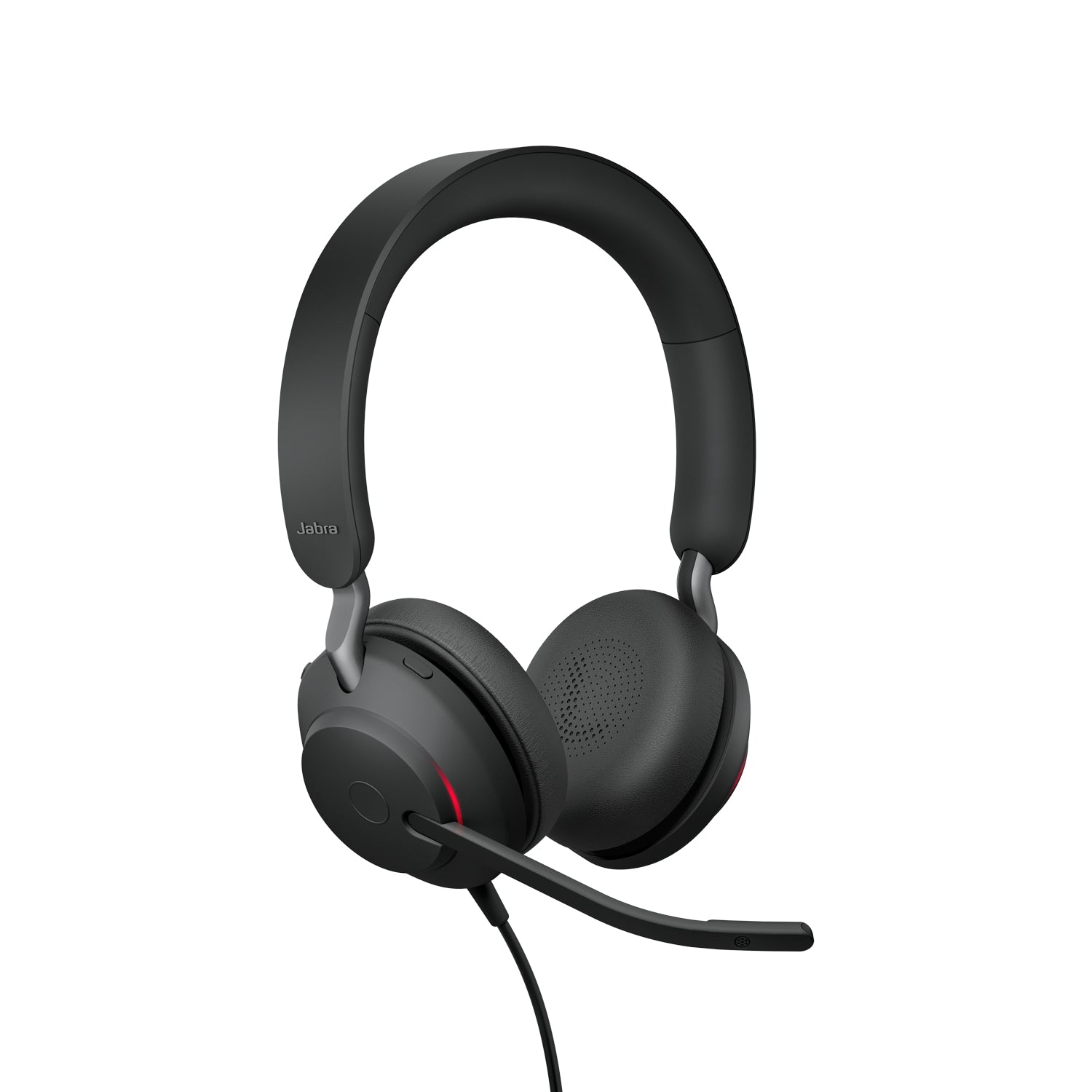 Jabra Evolve2 40 SE – Duo Headset – USB‑A – für UC – schwarz