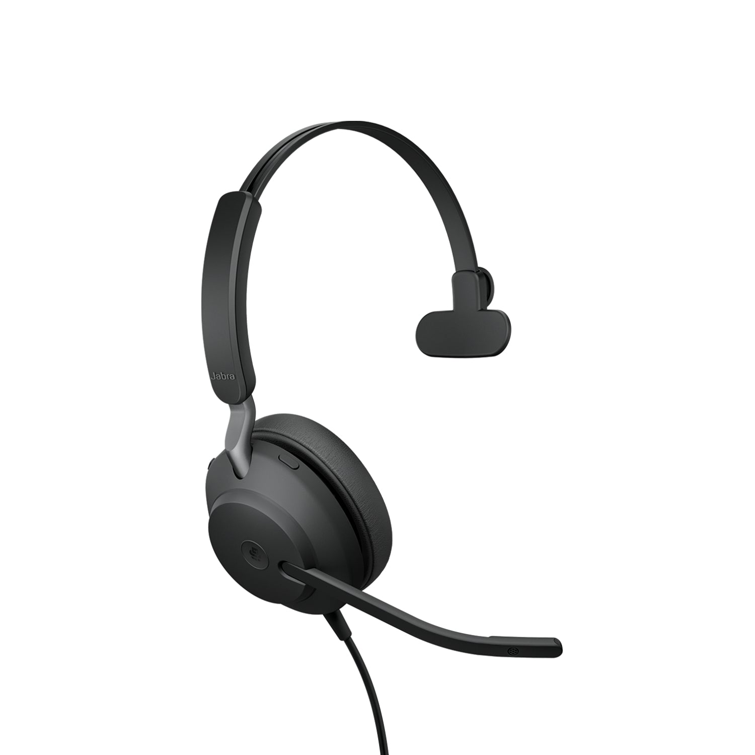 Jabra Evolve2 40 SE Office-Headset – On-Ear, Mono, Kabelgebunden, USB-C/USB-A, UC-optimiert, Schwarz