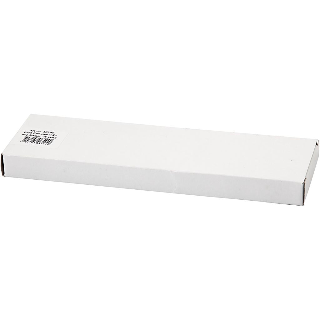 Creativ Company Pinsel-Set – Rundpinsel, Nylon, Ø 1,5–8 mm, 8 Grössen, 36er-Set