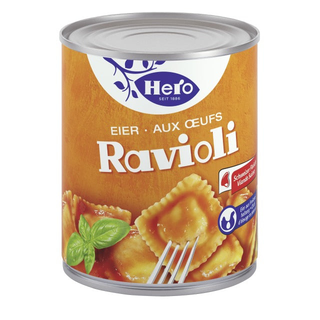 Hero Eier-Ravioli Rind & Tomate – 6×870 g