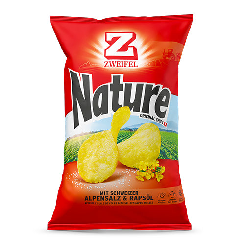 Zweifel Chips – Nature, vegan, glutenfrei, 175 g