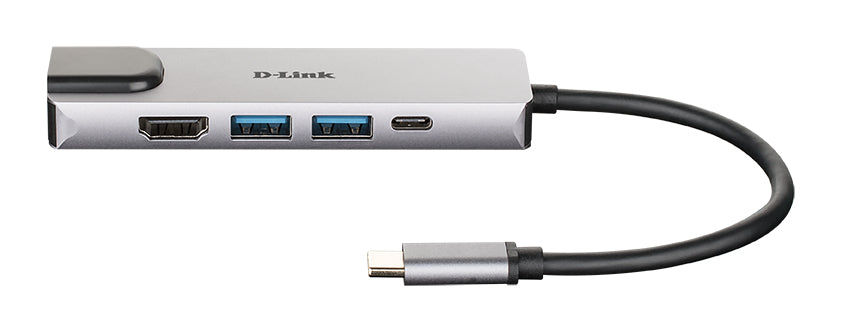 D-Link DUB-M520 Dockingstation – Thunderbolt 3, 1× HDMI, 60 W PD, GbE, für Windows/Mac/ChromeOS