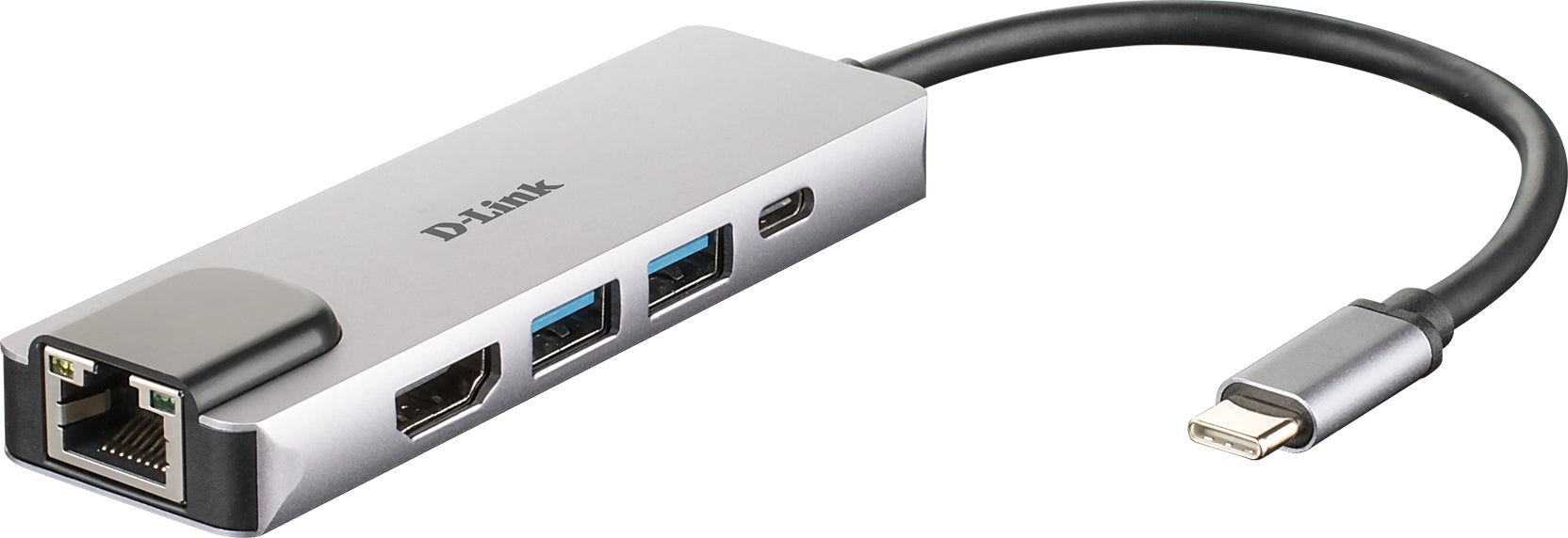 D-Link DUB-M520 Dockingstation – Thunderbolt 3, 1× HDMI, 60 W PD, GbE, für Windows/Mac/ChromeOS