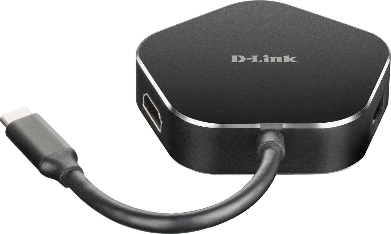 D-Link DUB-M420 Multiport-Adapter – Thunderbolt 3, 1× HDMI, 2× USB-A, 1× USB-C, 60 W PD