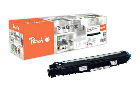 Peach TN-247M Magenta Toner – Kompatibel – 2'300 Seiten – für Brother DCPL 3500 Serie/DCPL 3510 CDW