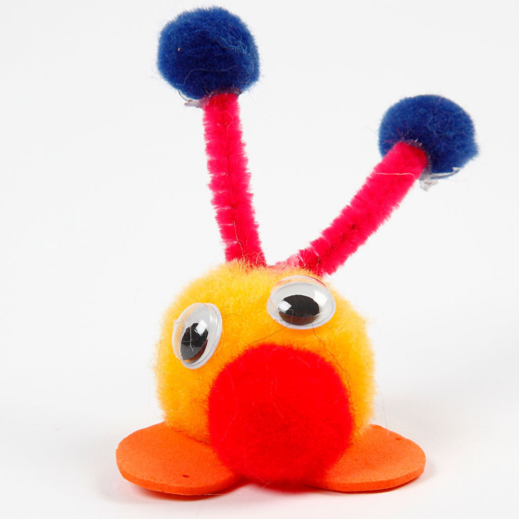 Creativ Company Pompons, Plüsch, Mehrfarbig, 720 Stk