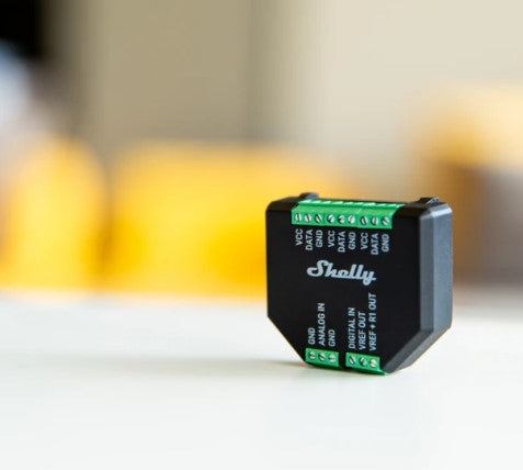 Shelly Plus Sensor Add-on – Sensor – Temperatursensor, Kabelgebunden, Innen/Aussen