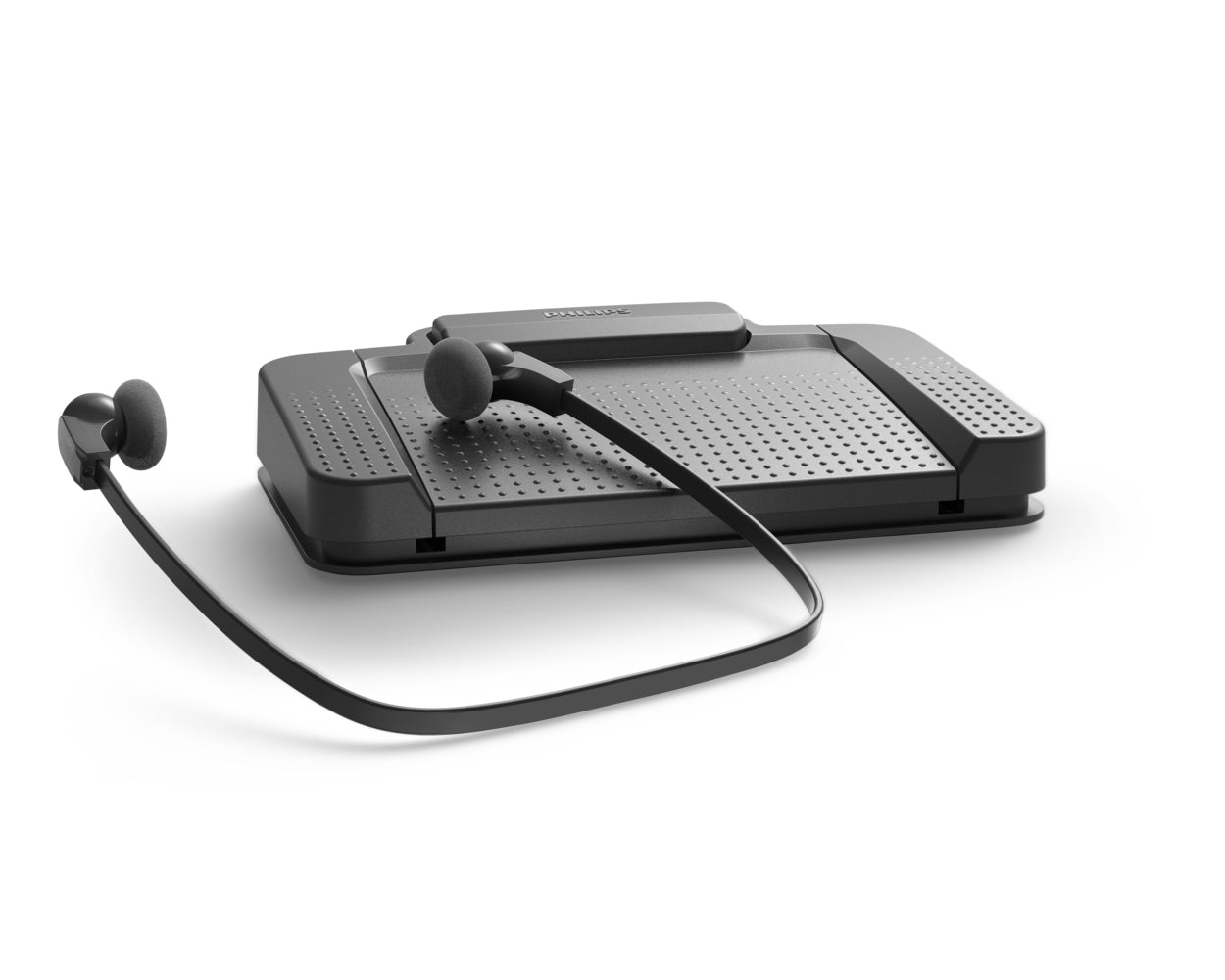 Philips DPM6700 Starter-Set – Diktiergerät + Transkriptionsset, 32 GB, Fusssteuerung, SpeechExec Basic